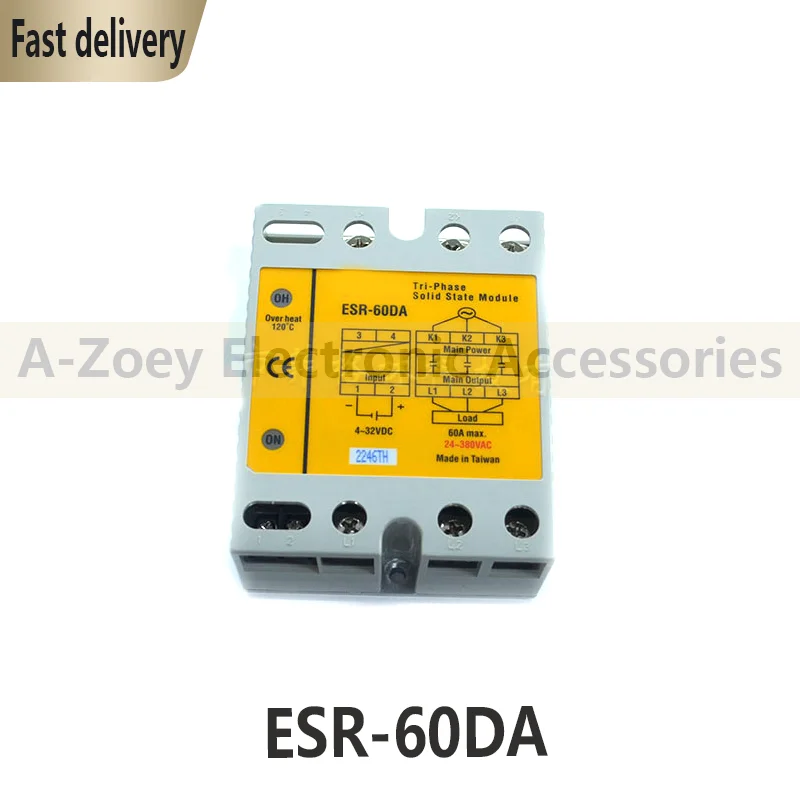 

New Original ESR-60DA Three Phase Solid State Relay.