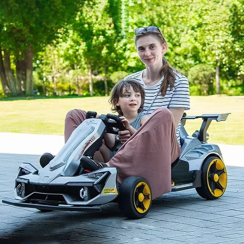 

Amusement Rides Equipment Kids 4 Wheel Cool Design Electric Go Karts with Remote Control