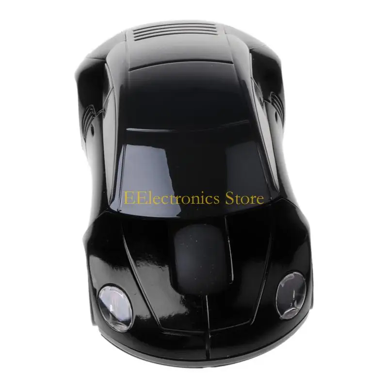 B03C 2.4G 1600DPI Mouse USB Receiver Wireless LED Light Car Shape Optical Mice