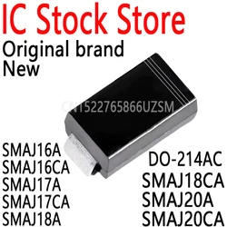 100PCS 400W SMA_DO-214AC tvs diode BP XP BR XR BT XT BV XV  SMAJ16A SMAJ16CA SMAJ17A SMAJ17CA SMAJ18A SMAJ18CA SMAJ20A SMAJ20CA