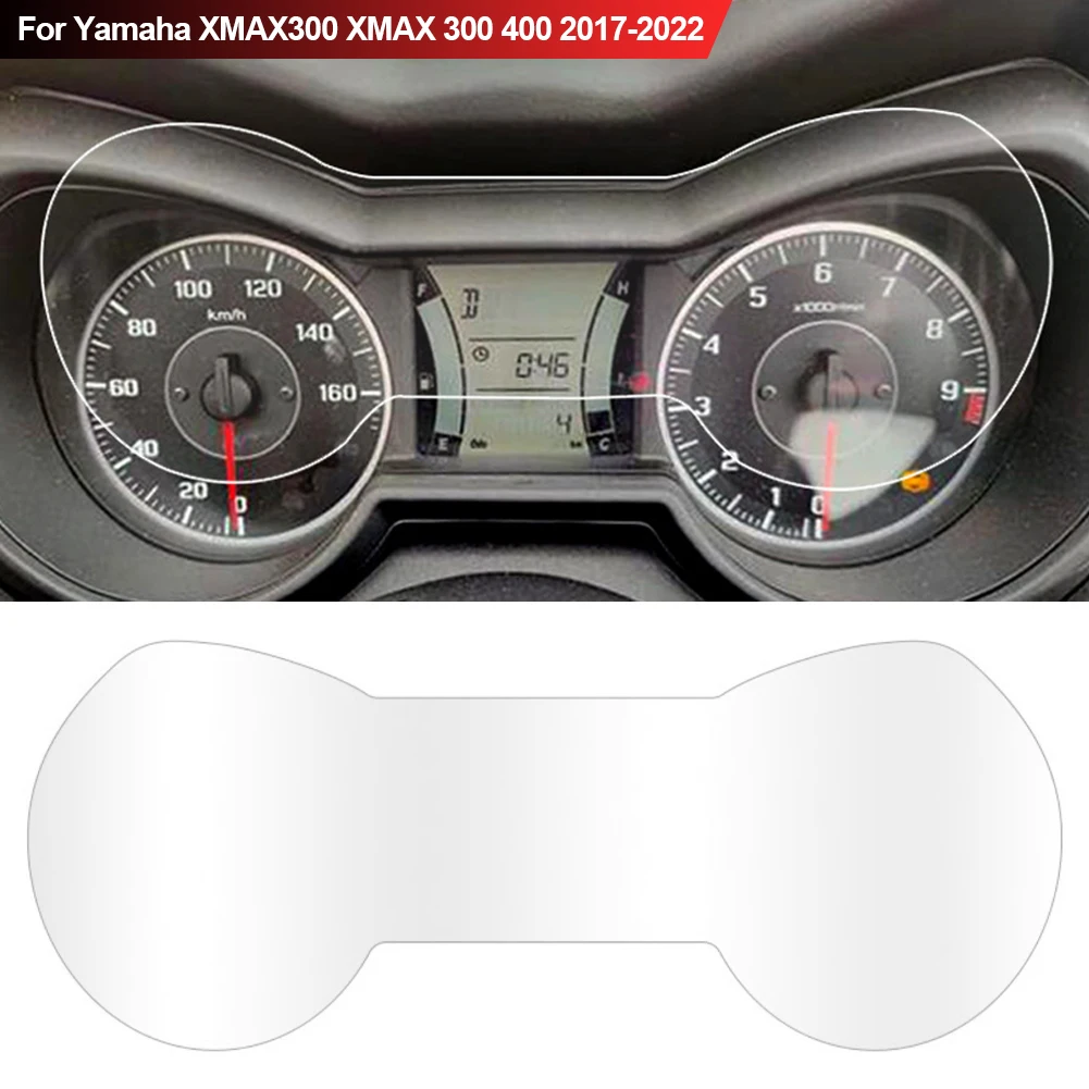 Protector de pantalla para salpicadero de motocicleta, película de protección contra arañazos para Yamaha XMAX300, XMAX 300, 400, 2017-2022