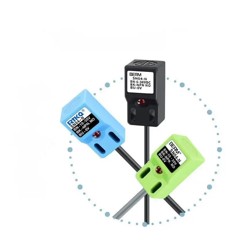 Proximity Switch SN04-N P N2 P2 Limiter PNP Three Wire NPN Normally Open Metal Sensing Sensor