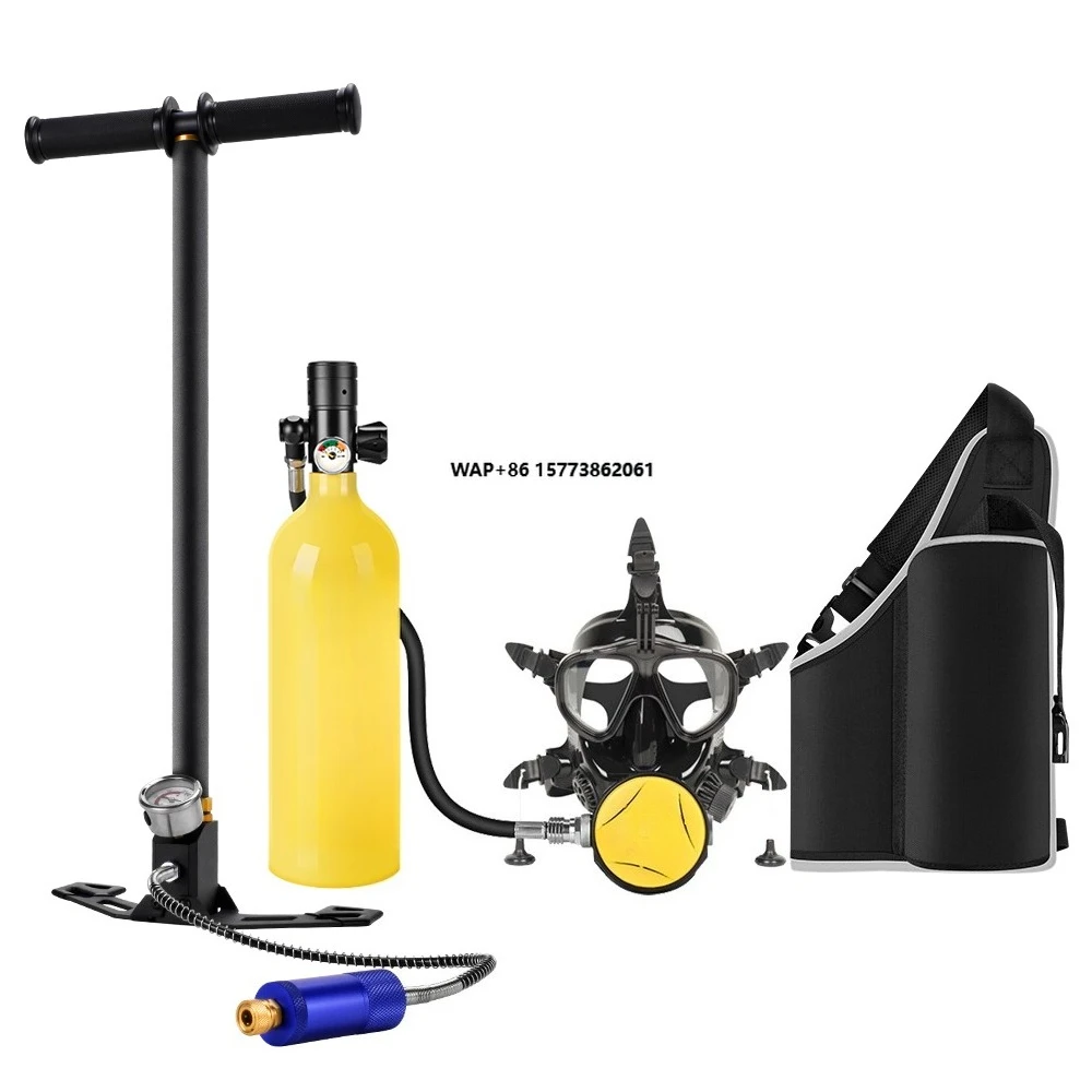 

Оборудование для дайвинга: кислородный баллон для дайвинга 1 л, дыхательный аппарат для подводного плавания