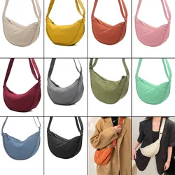 Nylon Hobos Brust Umhängetasche große Kapazität Reise Cross body Halbmond Gürtel Messenger für Frauen Taschen Drops hipping Großhandel