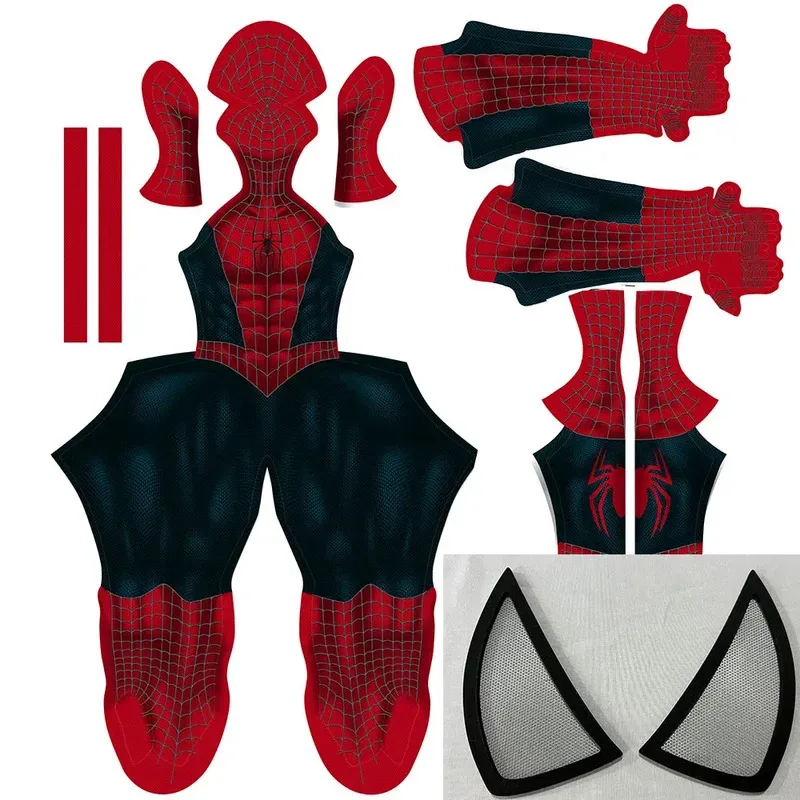 

AD1 Halloween Men Spider Raimi Cosplay Costume Venom Symbiote Suit Zentai Spiderman Bodysuit Adults Kids5@rD~
