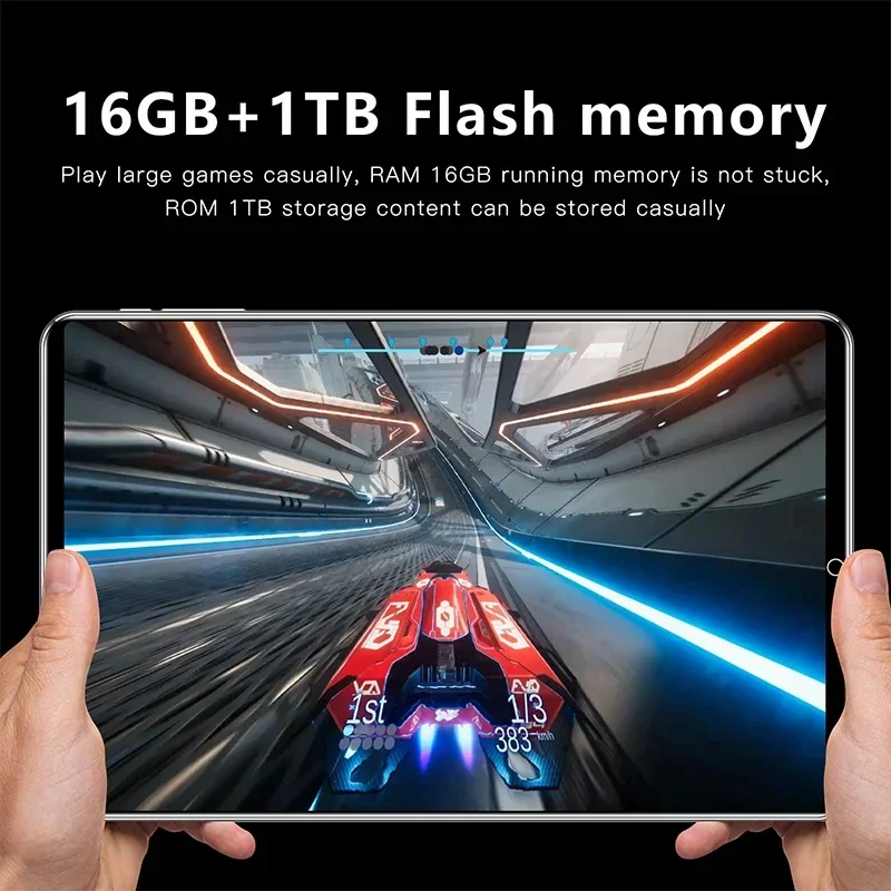 Nowy 2024 Pro 14 5G WIFI Super Inteligentny Tablet HD Voice HD Kamera 4K Ekran Karta SIM TF Podwójna karta PC Laptop Android