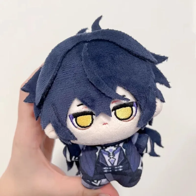 10cm anime jogo genshin impacto flins kawaii cosplay algodão boneca estrela do mar corpo dos desenhos animados mini macio plushies brinquedo figuras fãs presente