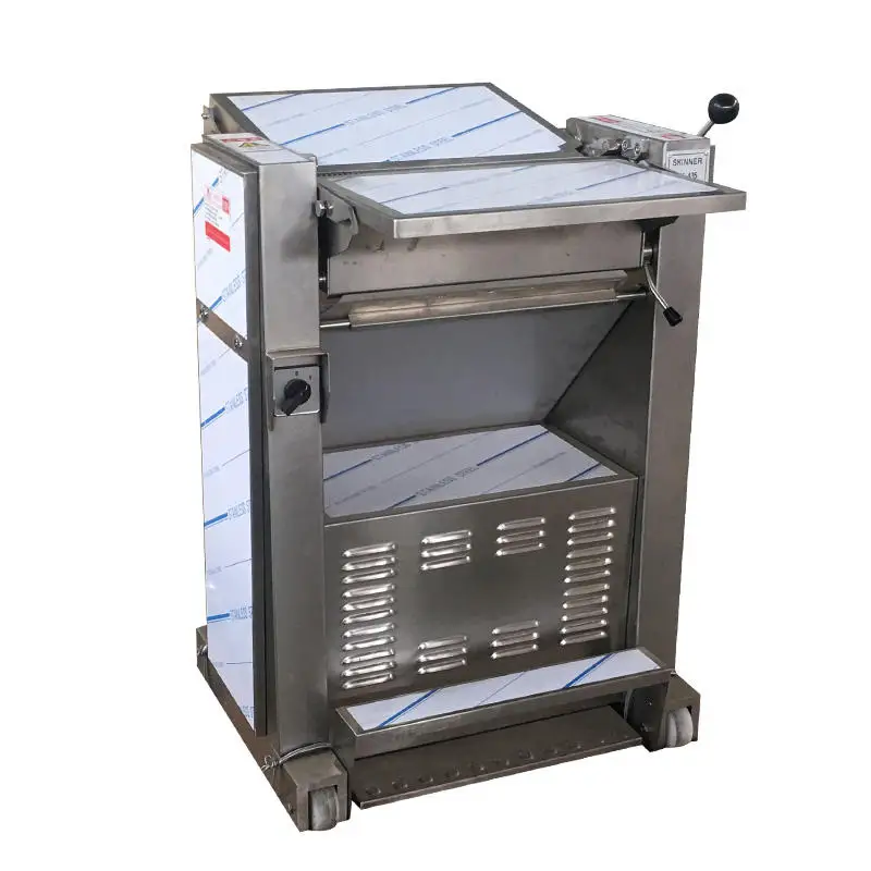 Máquina automática de eliminación de piel de carne