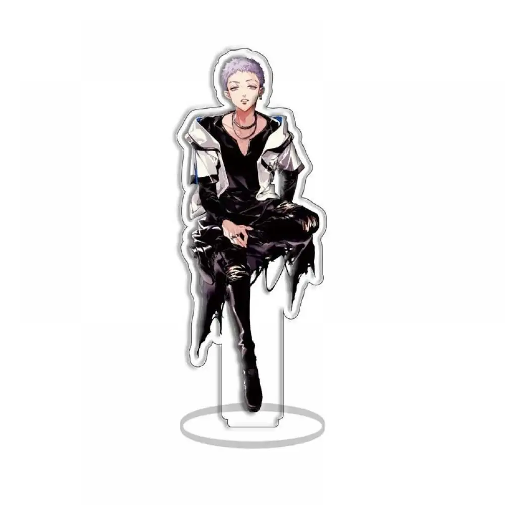 8cm Tokyo Revengers Draken Baji Keisuke Acrylic Standing plaque Cartoon anime periphery Desktop ornament Children Assembly toy