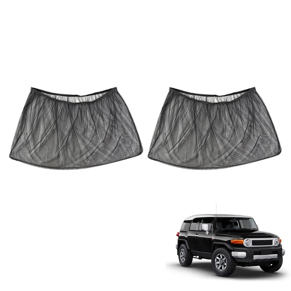 2 قطعة نافذة السيارة الستار ظلة البعوض حماية الحشرات صافي ل كروزر 2007-2022 تعديل الخارجي #4