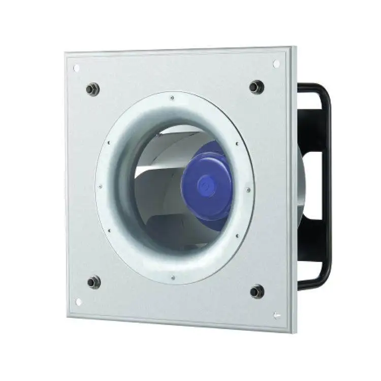 280Mm anti-corrosion and easy-to-clean EC centrifugal fan with high temperature resistance and bracket