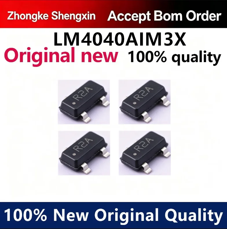 （5pcs-10pcs）LM4040AIM3X-5.0 brand new original SOT23 silk screen: R5A