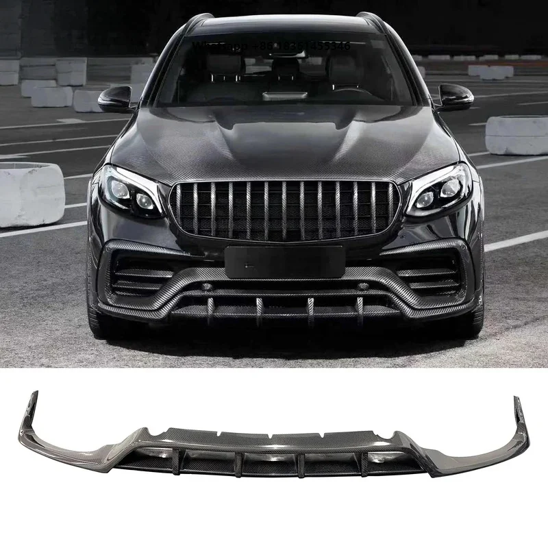 For  X253 Glc63 Suv Coupe Bumper Sp Fitment Carbon Front Lip