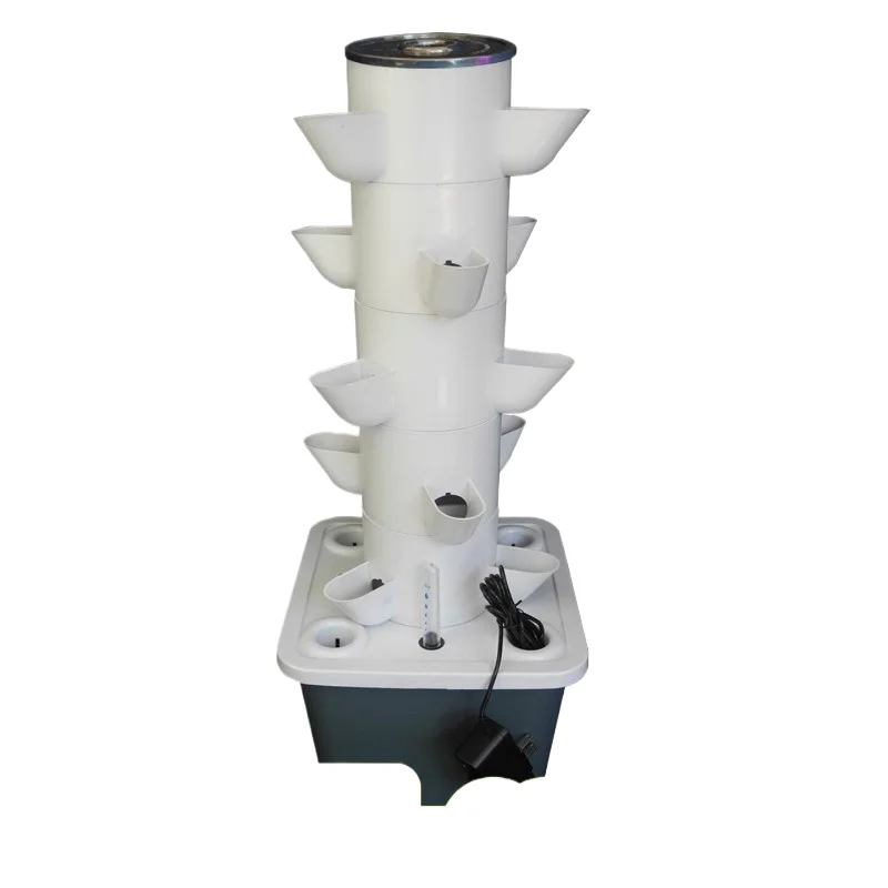 For balcony three-dimensional hydroponics soilless cultivation multi-column vegetable planter