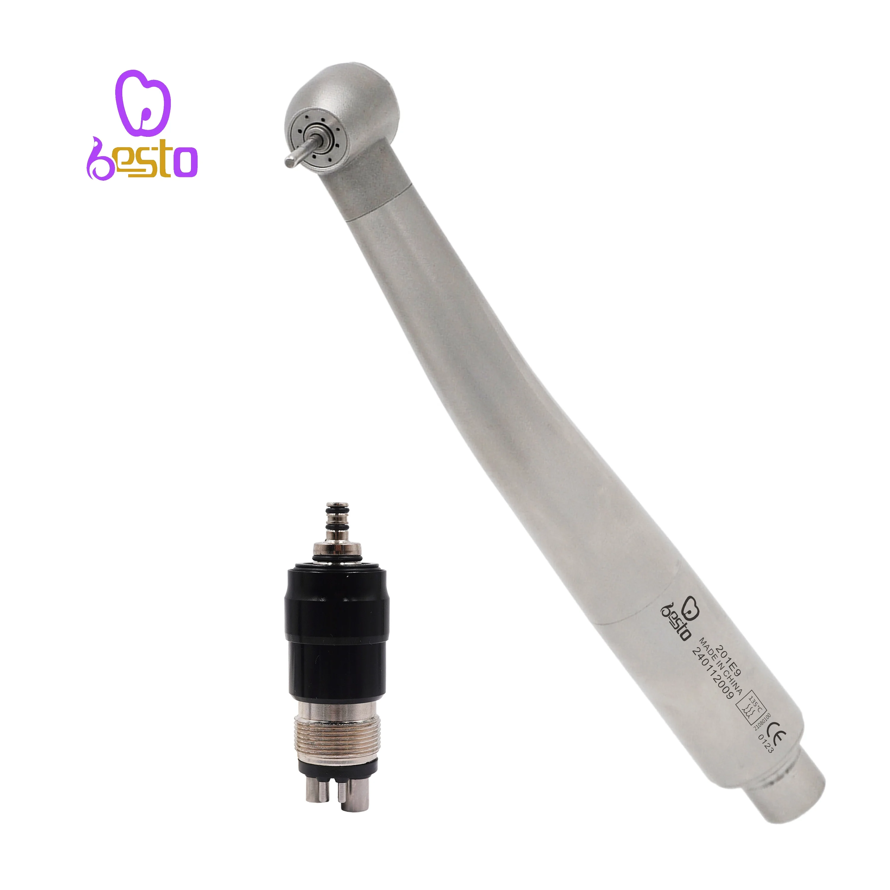 

Hot Selling Quick Coupling de ntal High Speed Handpiece With Low Price 4 Holes Turbine hand pieces