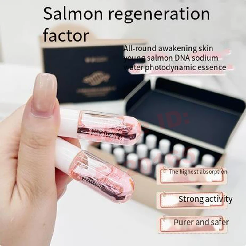 

Salmon DNA Serum For Facial Dr.Pen Hydro Glow Vitamin C Skin Booster Brighten Korean Skincare Hydration Korean Cosmetics