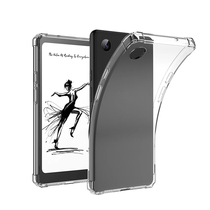 

For iReader Tango 2 Pro 6.13"/2026 Thickened Soft Airbag Transparent Cover Funda for iReader Tango 2 Pro 6.13"/2026 TPU shell