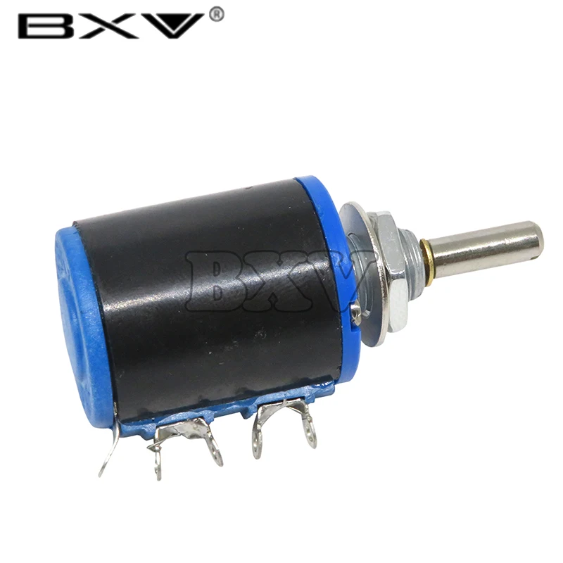 1PCS WXD3 WXD3-12 1W 1K 2K2 3K3 4K7 10K Ohm 100R 220R 470R 2.2K 3.3K 4.7K 1W Wirewound Potentiometer