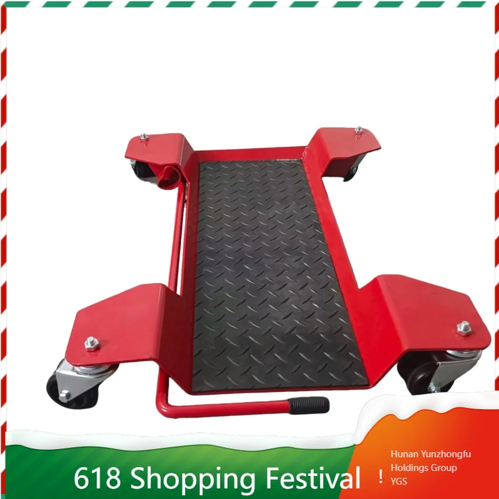 Durable Motorcycle Shift Dolly Portable Maintenance Support Frame For Bike Repair And Position Adjustment