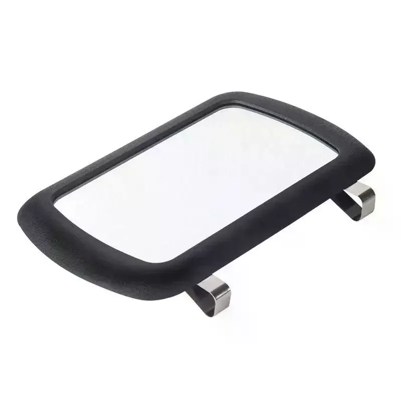 Car Sun Visor Cosmetic Mirror Portable Auto Interior Make Up Mirror Sun-Shading Cosmetic Mirror Car Sun Visor Decorative Mirror