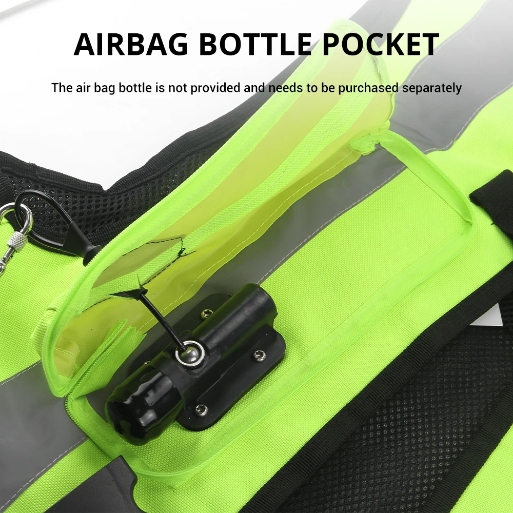 Motorcycle Airbag Vest Anti-Fall Motocross Riding Protectors Motorbike Airbag Vest Night Reflective Motorcycle Jacket Clothing