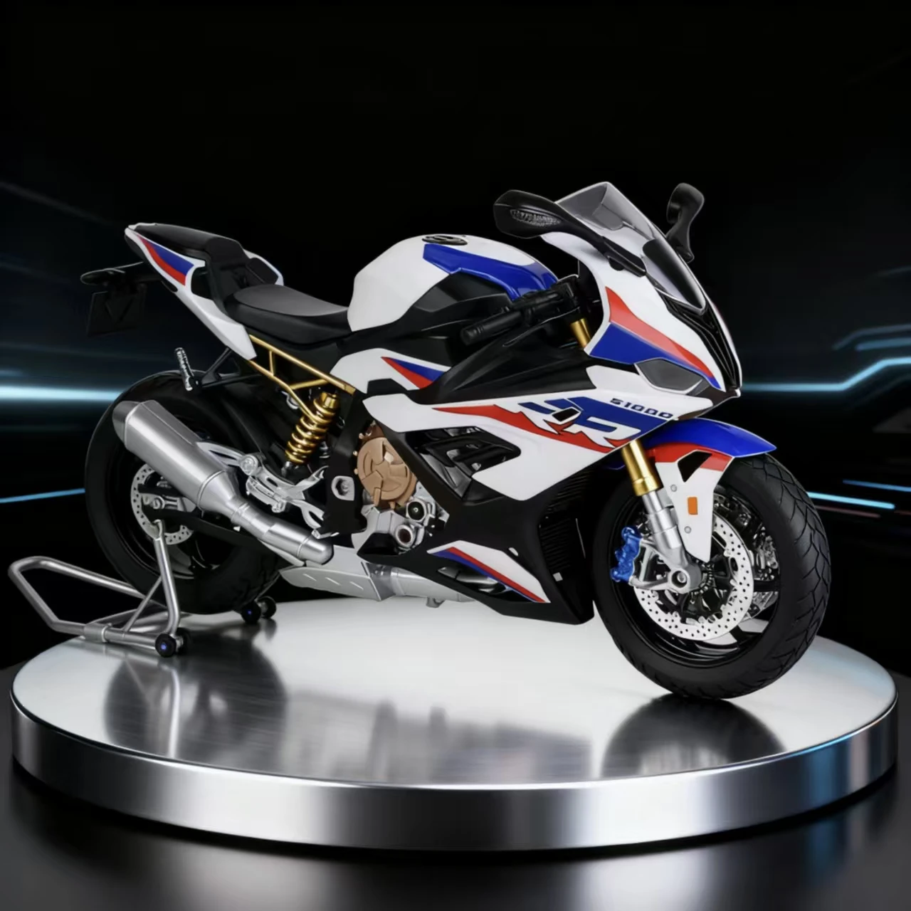 

Моделирование спрея, масштаб 1:6, R1000, сплав, супер модель мотоцикла, литая под давлением игрушечная машина, подарок для бойфренда, коллекция миниатюрных Voiture