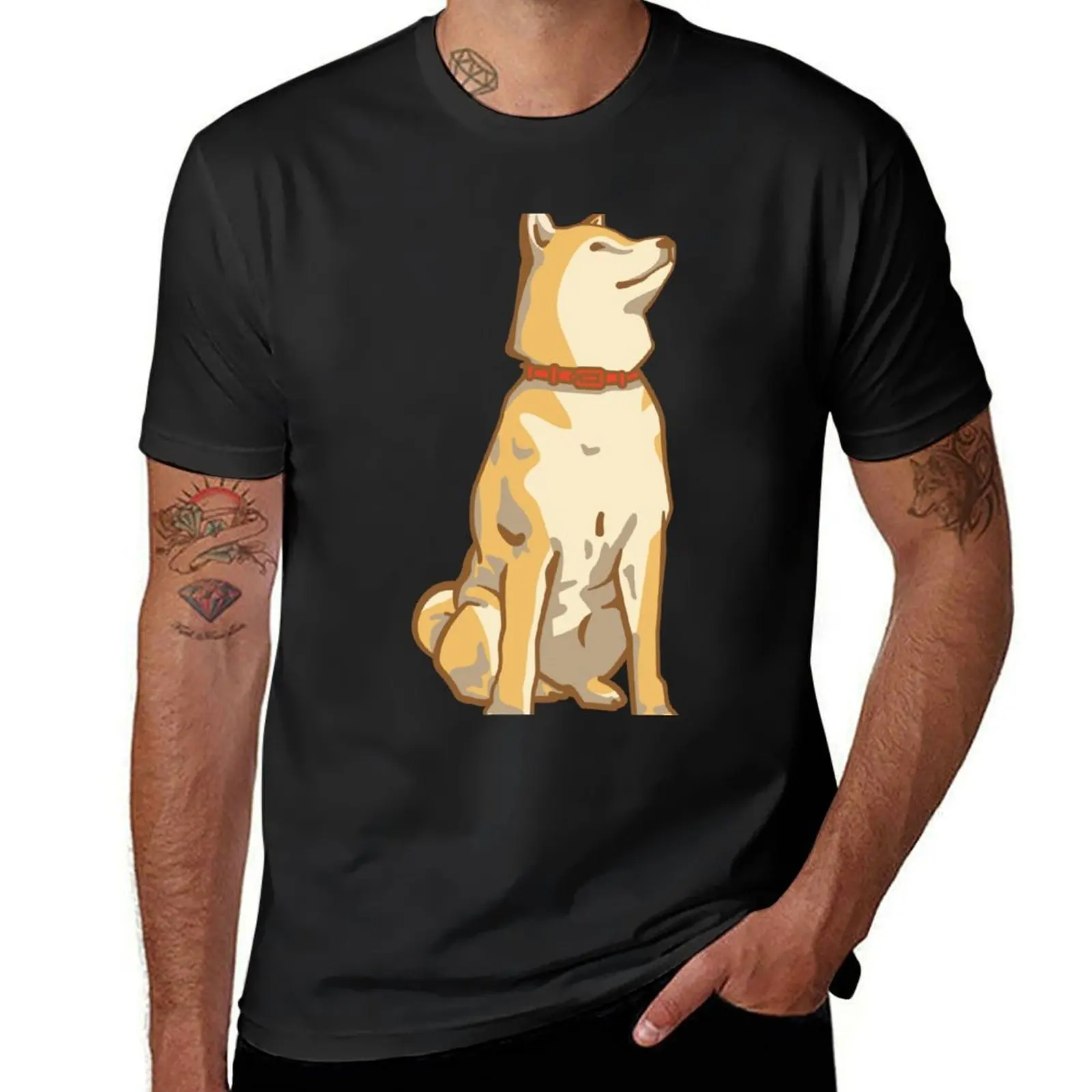 

Shiba Inu T-Shirt blanks summer tops aesthetic clothes men t shirt