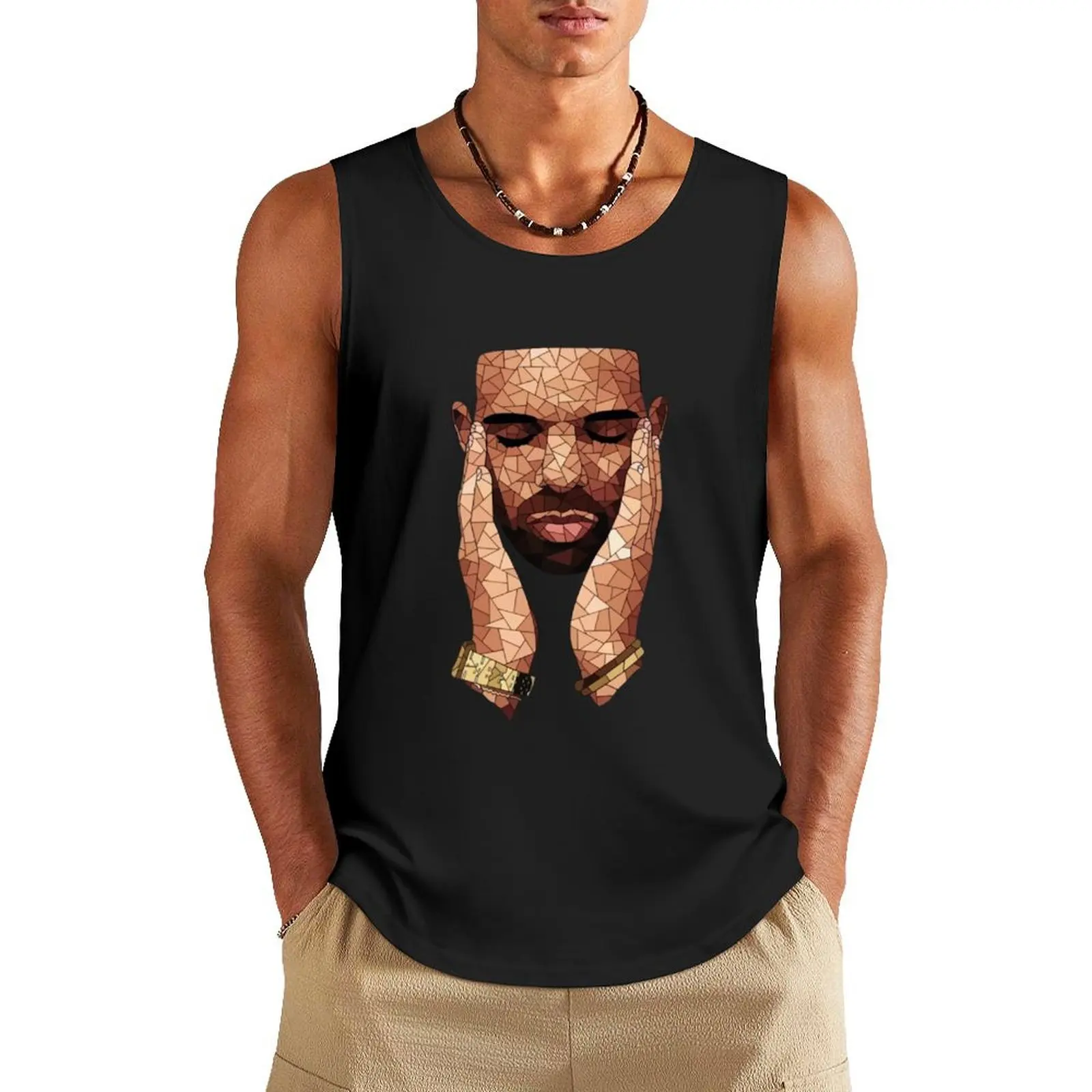 cinematic quality <drake,drake,drake,drake,drake,drake,drake,drake> Tank Top sexy clothes men Sports clothing