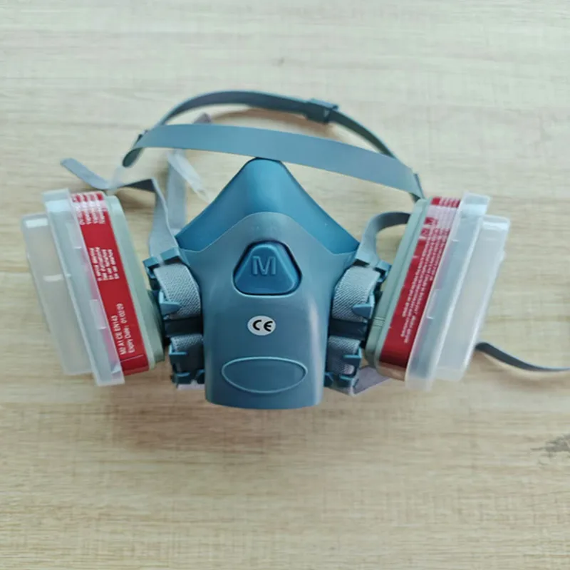 7502 Gas mask Chemical Respirator Protective Mask Industrial Paint Spray Anti Organic Vapor 6001/2091 filter