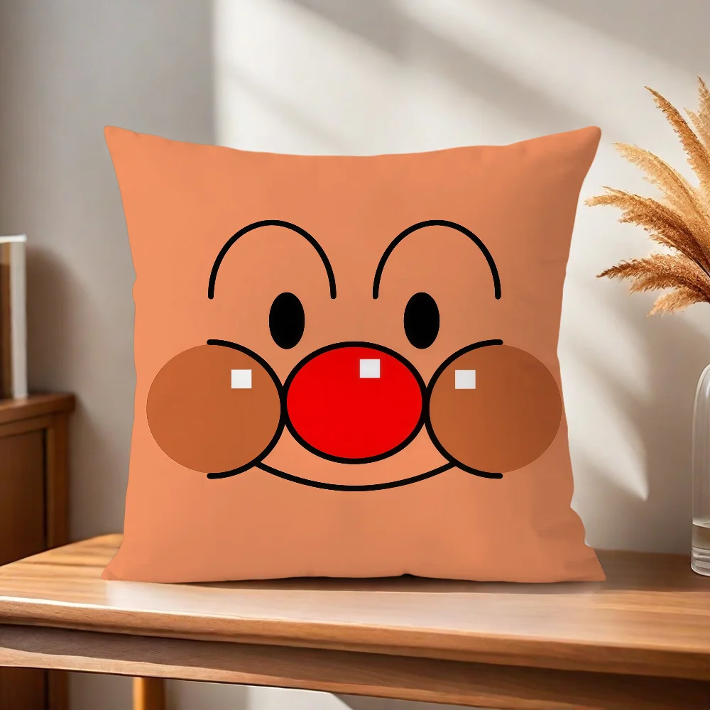 Lustiger A-Anpan-man Kissenbezug für Zuhause, Sofa, Wohnzimmer, Büro, Café, Auto. – Detail 3