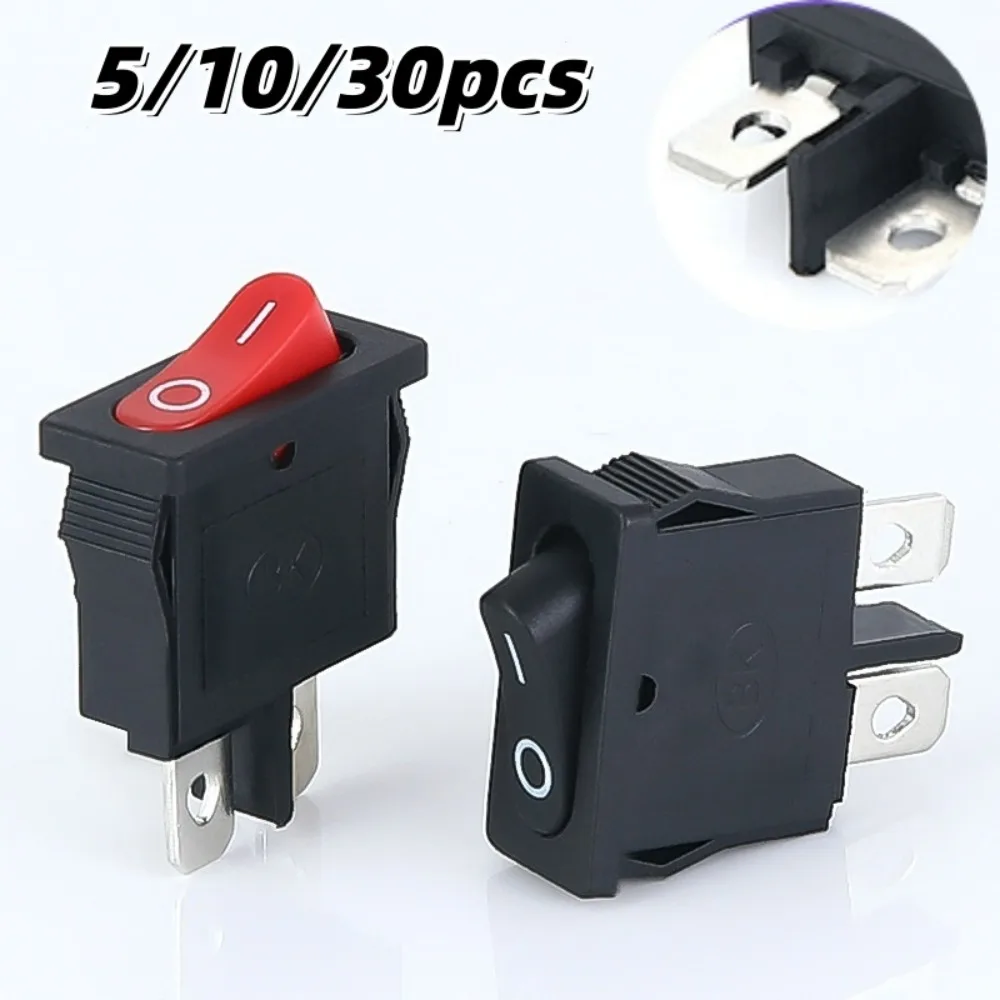 5/10/30pcs Thin Flat Type Manual Transfer Switch 9.5 * 21MM Instrument Toggle Switch for Some Electronic Device Power Supplies