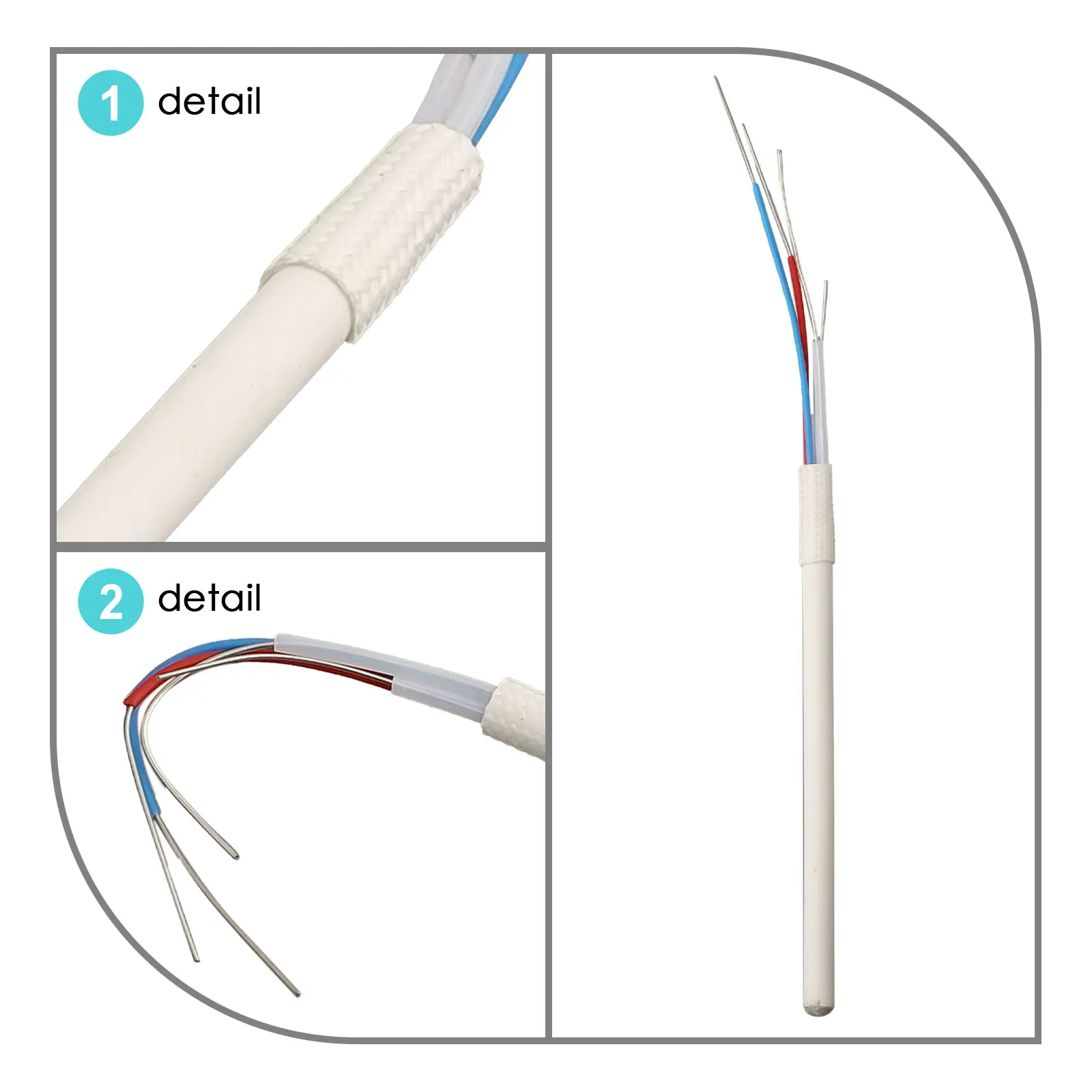 For 936A 50W Ceramic Heater Soldering Four-core Heating Nickel-coated Station 24V 952A Wire 952B 952D 968D New