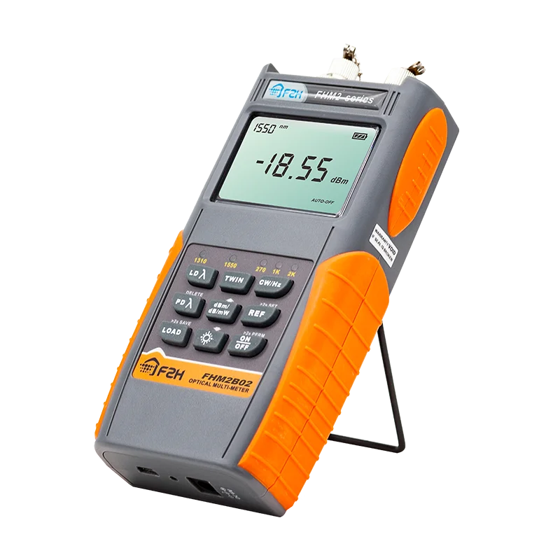 Professionele Ftth Handvat Fiber Optische Power Meter Optische Multimeter