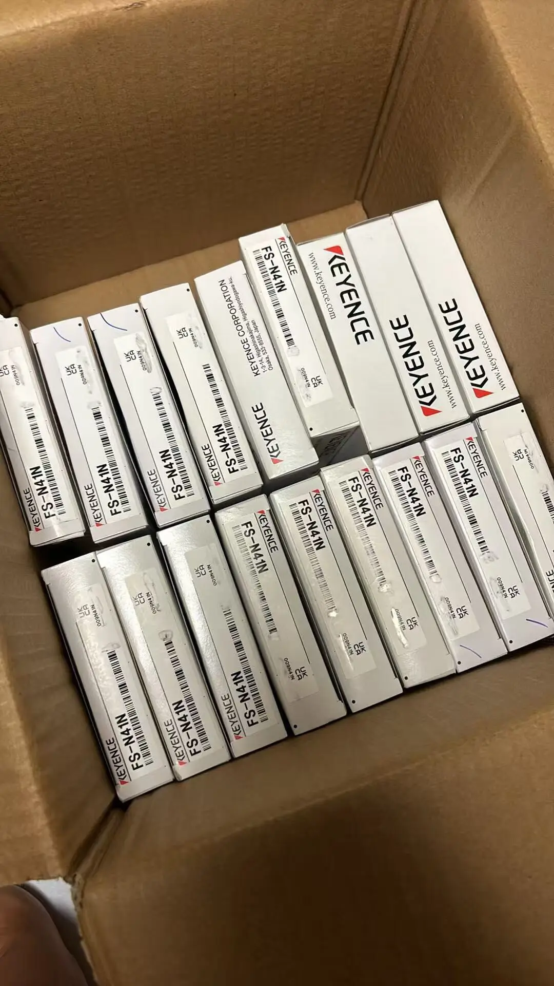 KEYENCE FS-N41N Project Idle, Unused Quantity 18
