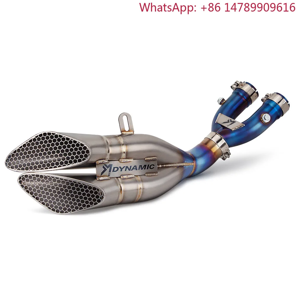 Universal 51mm Moto Exhaust Pipe, Racing Muffler With DB Killer, Carbon Fiber Style For Street Bike, Performance Escape System,