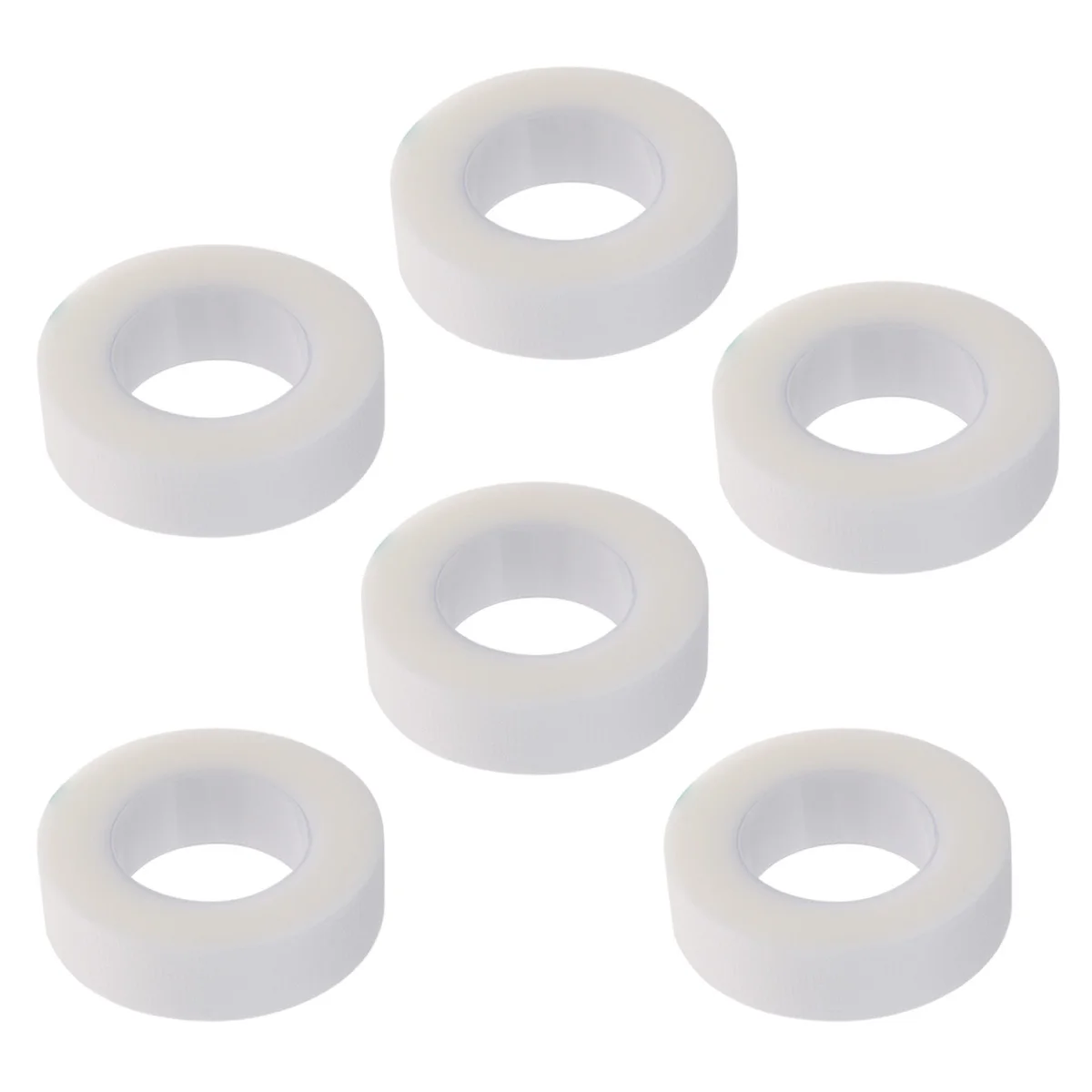 

6Pcs Eyelash Isolation Tape White Non-Woven Fabric Lash Extension Supplies Ideal for Eyelash Extension Application Makeup Salon