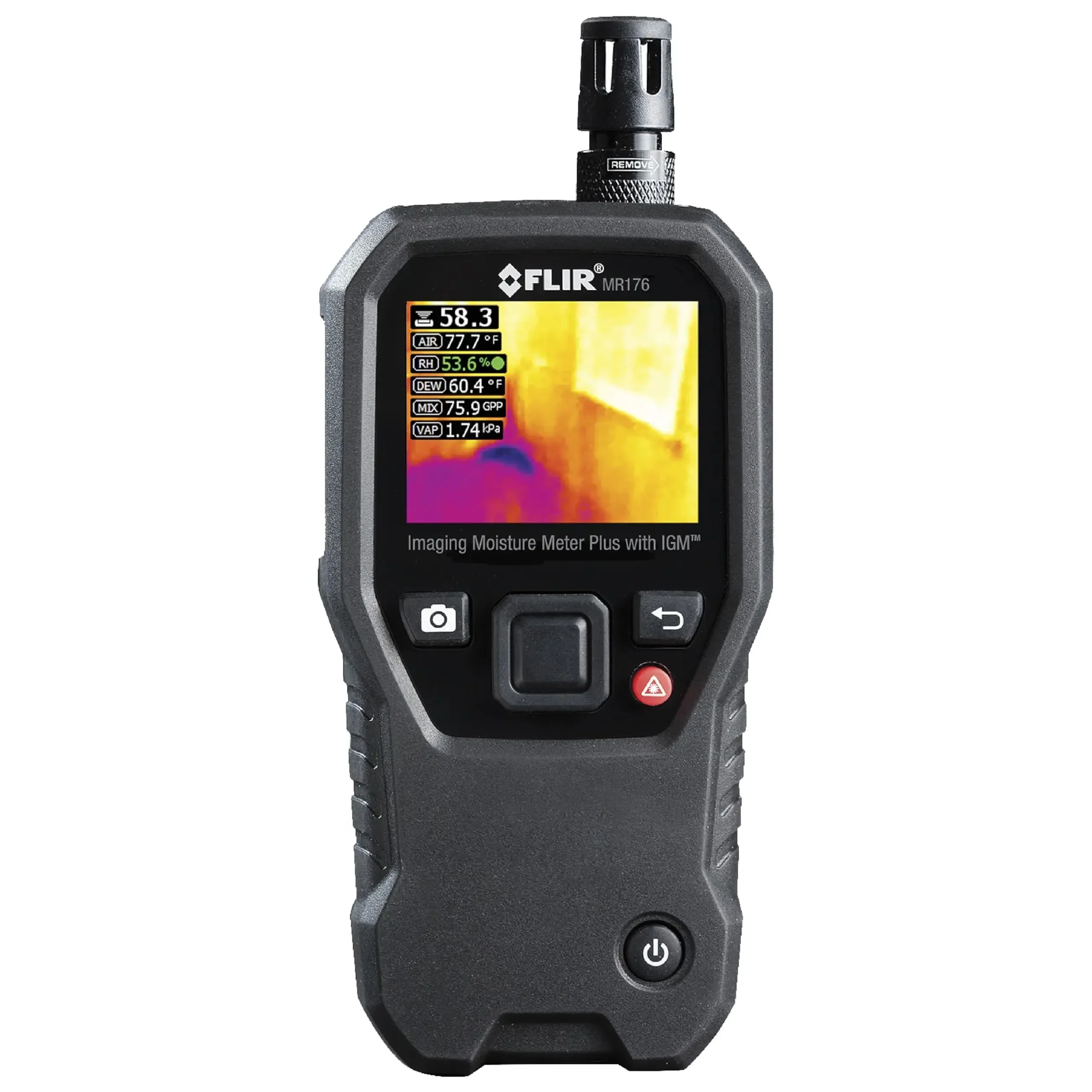 NEW IGM Moisture Meter with Replaceable Hygrometer FLIR MR176 Infrared Guided Measurement
