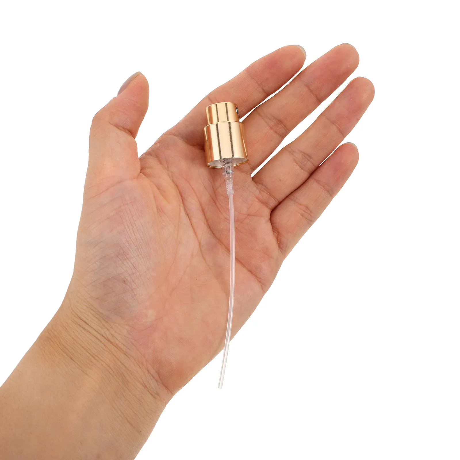 10Pcs Fine Mist Perfume Spray Nozzles Replacement Caps 15Mm Thread Leakproof Pump Tops for Essential Oil Bottles