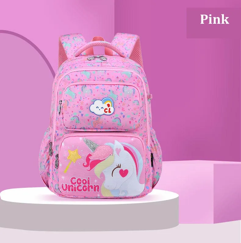 Cute Cartoon Waterproof Children Backpack School Bag Girl Kids backpack  kids bags  estuches escolares  butterfly backpack