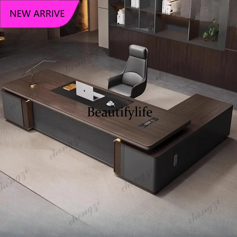 PPP Strong Designer Executive Desk Leg Support Drawers Wood Cheap Executive Desk Drawers Modern Mesa De Escritorio