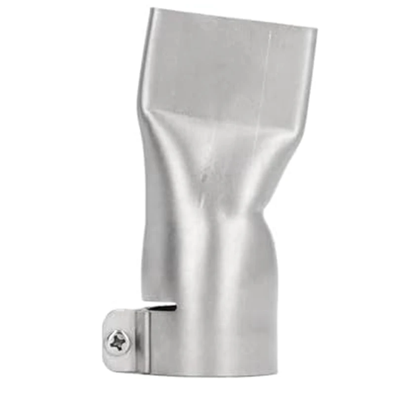 Bico de soldagem de boca larga plana de 40mm fácil de substituir bico de soldagem de aço inoxidável para pistolas de ar quentes