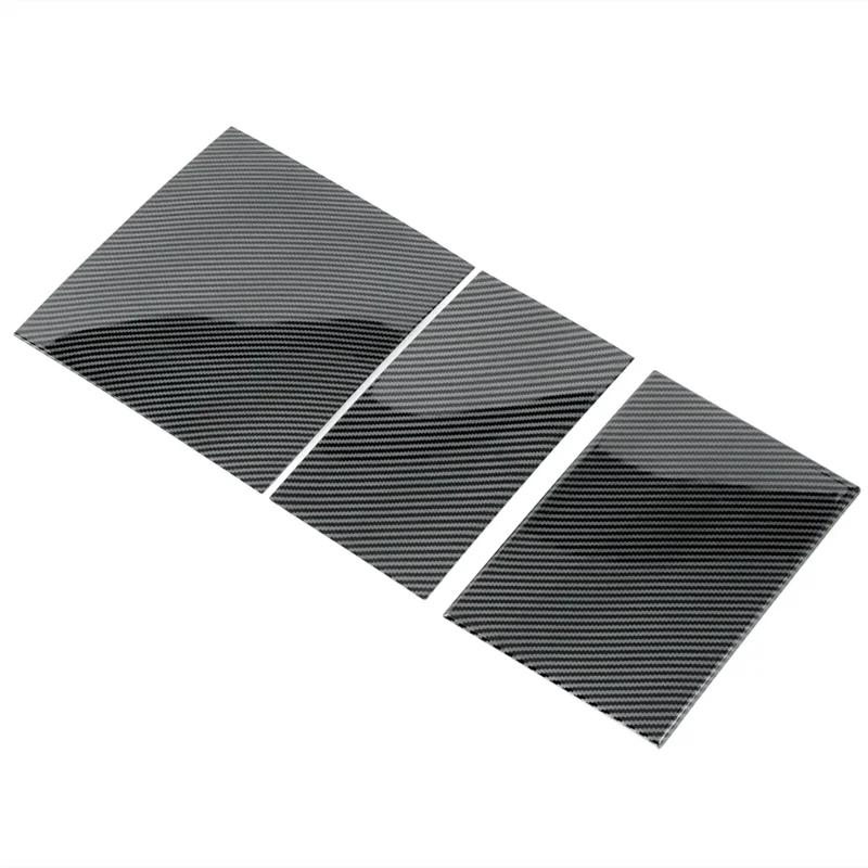 

Center Console Wrap Cover Kit For Tesla Model 3 Highland 2024 ABS Carbon Fiber Center Console Protector Accessories