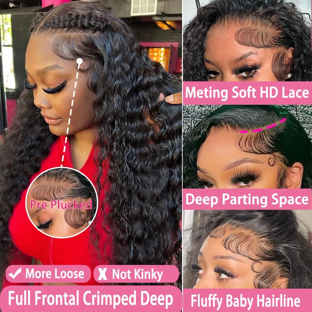 Thumbnail 3 - #45 New Full Lace Natural Hairline Wigs Arrivals