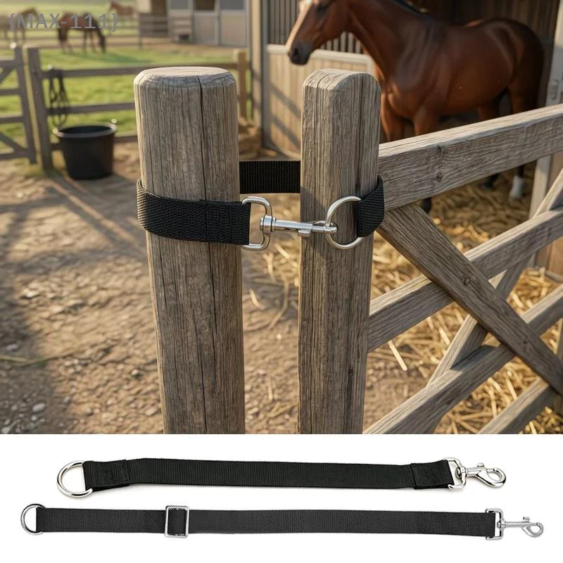 【MAX-111】50cm Single-Loop Noose Rope Buckle Latch - Simple Pasture Gate Latch for Securing Horse Fences Livestock Pen【W1】