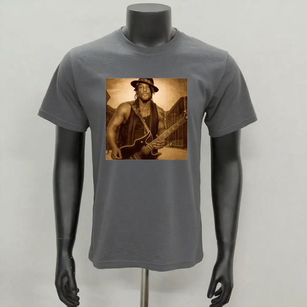 RIP D'Angelo سوف نذكرك دائمًا.1974-2025 تحية القطن قميص D'Angelo براون السكر الفودو للجنسين الصيف الرجال المحملة XS-3XL