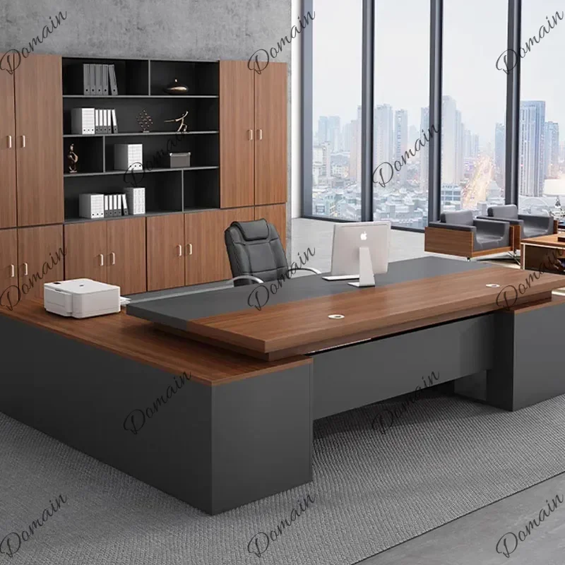 ZL Universal Entertainment Office Desk Reception Executive Nordic European Aesthetic Display Minimalist Ufficio Salon FurnitureM