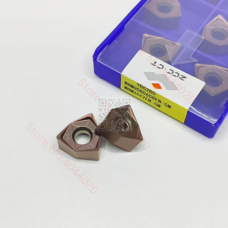 ZCC.CT WNMU080608EN-GM YBG202 YBG205 YBD152 Carbide Insert WNMU Inserts