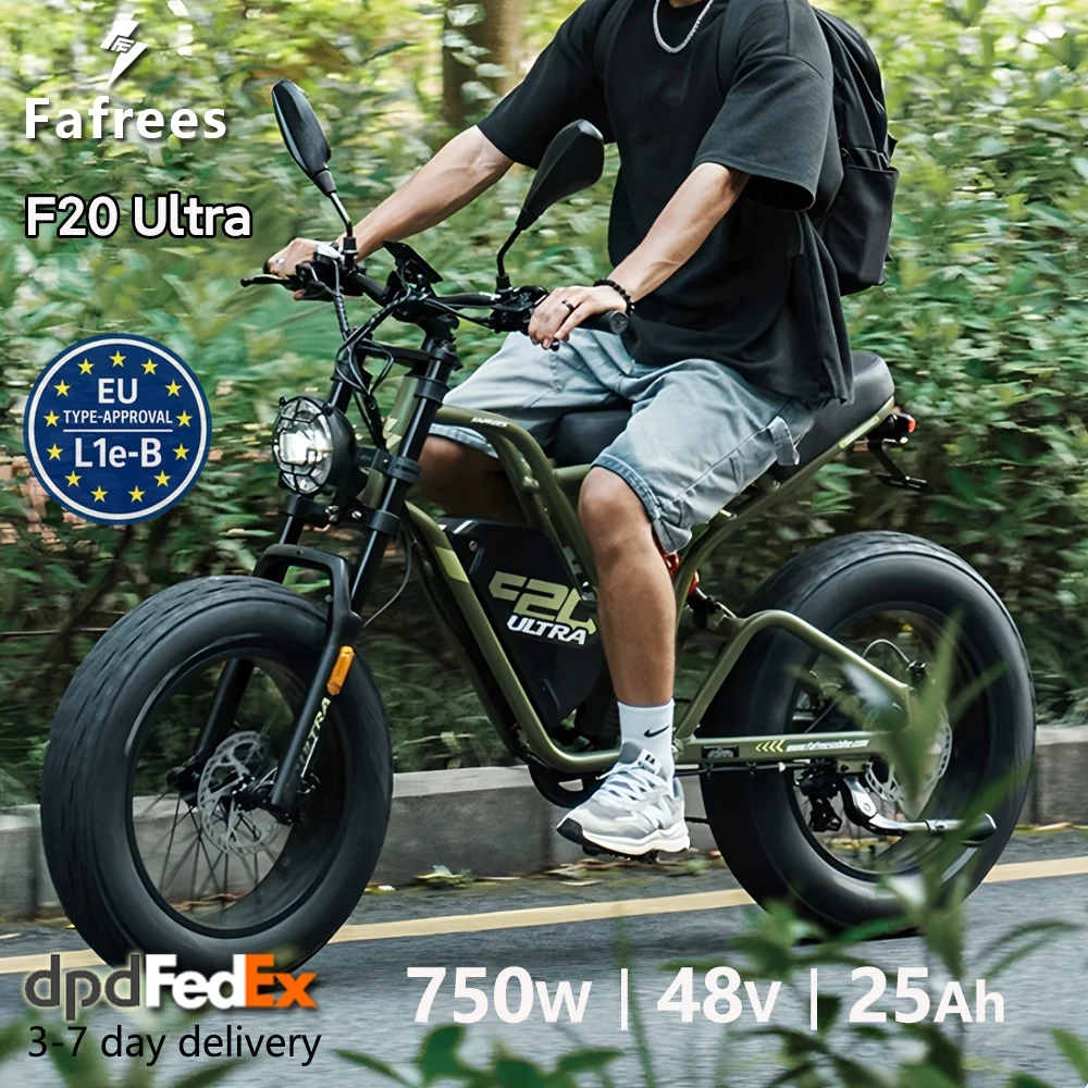 Fafrees F20 Ultra Elektrofahrrad 750W für Erwachsene …