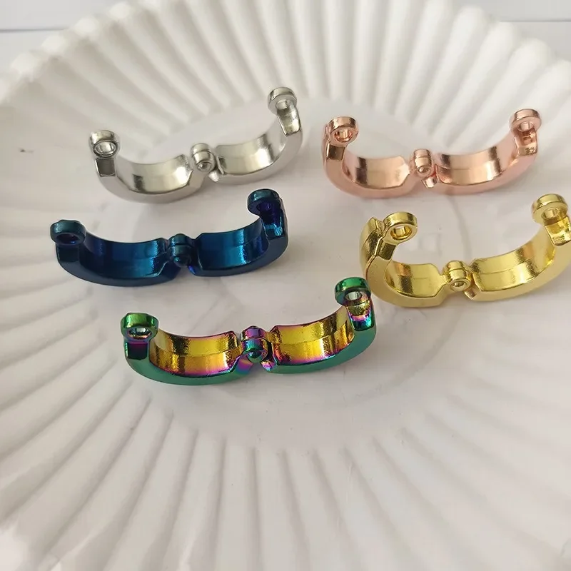 حلقات معدنية لساق الطيور للتدريب على الطيران في الهواء الطلق ، مشبك فتح مضاد للخسارة ، حلقات قدم الببغاء ، ملحقات طوق الحيوانات الأليفة ، 4-15 ، 1Cps #2