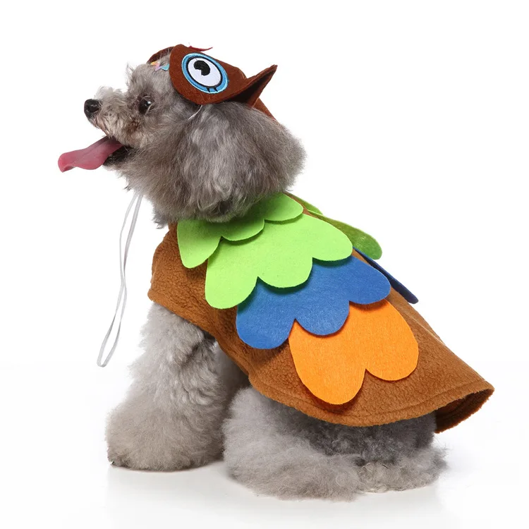 Funny Dog Clothes Dogs Cosplay Costume Halloween Outfits Pet Clothing Set Pet Festival Party Novel Clothing for Small Dogs